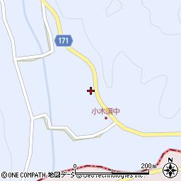 栃木県那須烏山市小木須1450周辺の地図