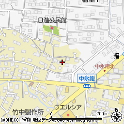長野県長野市稲里町中氷鉋1184周辺の地図