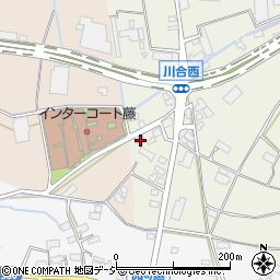 長野県長野市真島町川合263周辺の地図