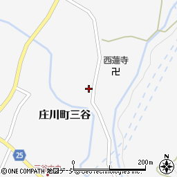 富山県砺波市庄川町三谷2308周辺の地図