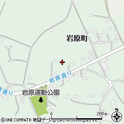 栃木県宇都宮市岩原町653周辺の地図
