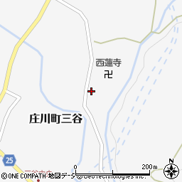 富山県砺波市庄川町三谷3000周辺の地図