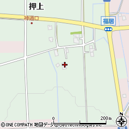 富山県富山市押上22周辺の地図