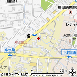 長野県長野市稲里町中氷鉋1206-2周辺の地図