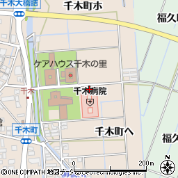 石川県金沢市千木町ヘ34周辺の地図