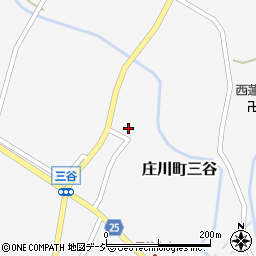 富山県砺波市庄川町三谷2342周辺の地図