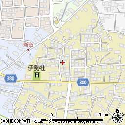 長野県長野市稲里町中氷鉋845-5周辺の地図