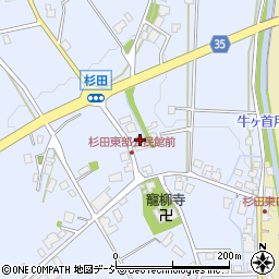 杉田東部公民館周辺の地図