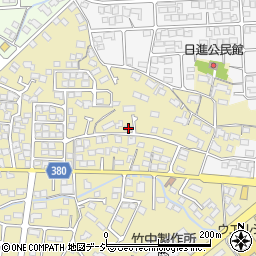 長野県長野市稲里町中氷鉋892-7周辺の地図