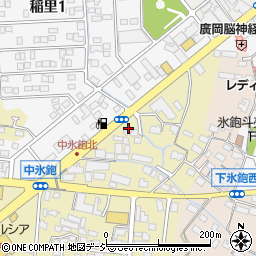 長野県長野市稲里町中氷鉋1206周辺の地図