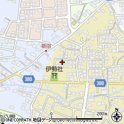長野県長野市稲里町中氷鉋849周辺の地図