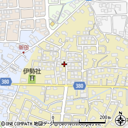 長野県長野市稲里町中氷鉋888-48周辺の地図
