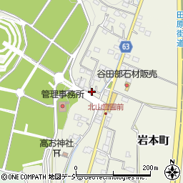 株式会社増渕石材商店　北山霊園営業所周辺の地図