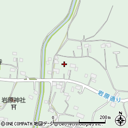 栃木県宇都宮市岩原町552周辺の地図