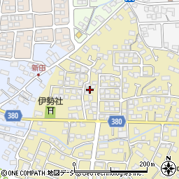 長野県長野市稲里町中氷鉋845-4周辺の地図