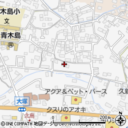 長野県長野市青木島町大塚1276周辺の地図