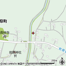 栃木県宇都宮市岩原町521周辺の地図