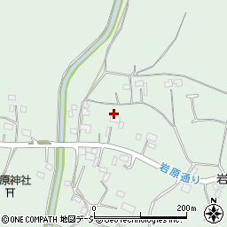 栃木県宇都宮市岩原町548-2周辺の地図