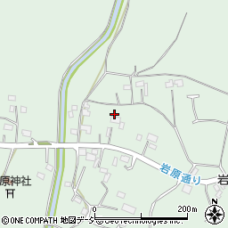 栃木県宇都宮市岩原町548周辺の地図