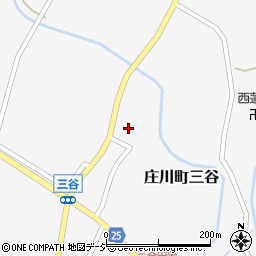 富山県砺波市庄川町三谷2344周辺の地図