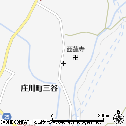 富山県砺波市庄川町三谷3001周辺の地図