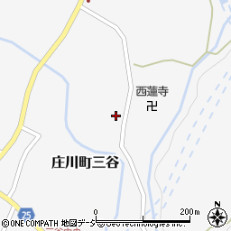 富山県砺波市庄川町三谷2182周辺の地図