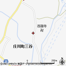富山県砺波市庄川町三谷2179周辺の地図
