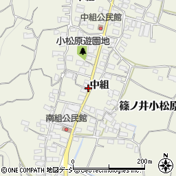 長野県長野市篠ノ井小松原（南組）周辺の地図