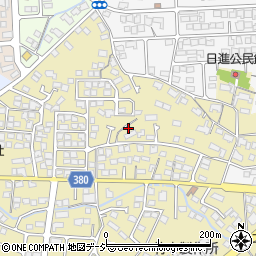 長野県長野市稲里町中氷鉋893-2周辺の地図