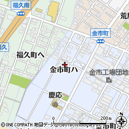 石川県金沢市金市町ハ19周辺の地図