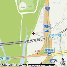 栃木県塩谷郡高根沢町宝積寺1706周辺の地図