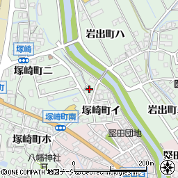 石川県金沢市塚崎町ロ1周辺の地図