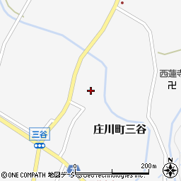 富山県砺波市庄川町三谷271周辺の地図
