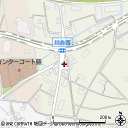 長野県長野市真島町川合695周辺の地図