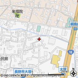 長野県長野市青木島町大塚1072周辺の地図
