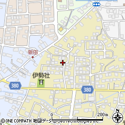 長野県長野市稲里町中氷鉋846-2周辺の地図