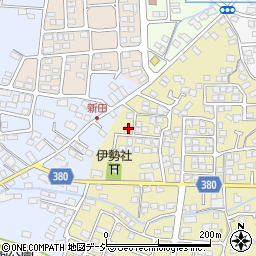 長野県長野市稲里町中氷鉋852-32周辺の地図