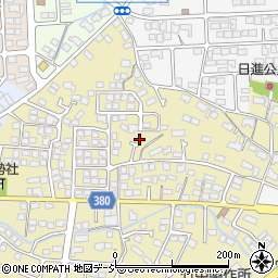 長野県長野市稲里町中氷鉋890-7周辺の地図