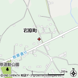 栃木県宇都宮市岩原町658周辺の地図