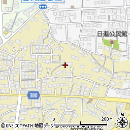 長野県長野市稲里町中氷鉋894周辺の地図