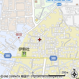 長野県長野市稲里町中氷鉋845-8周辺の地図