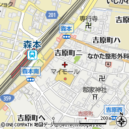 石川県金沢市吉原町（ホ）周辺の地図
