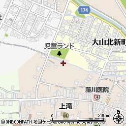 富山市役所　大山行政サービスセンター大山保健福祉センター周辺の地図