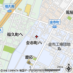 石川県金沢市金市町ハ18周辺の地図