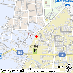 長野県長野市稲里町中氷鉋850-5周辺の地図