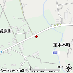 栃木県宇都宮市岩原町676周辺の地図