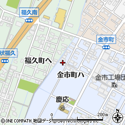 石川県金沢市金市町ハ7周辺の地図