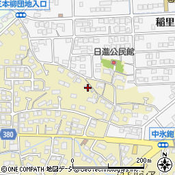 長野県長野市稲里町中氷鉋907-1周辺の地図