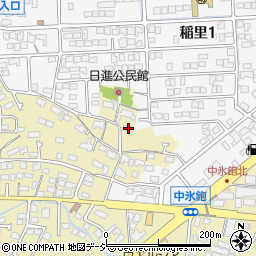 長野県長野市稲里町中氷鉋1281周辺の地図
