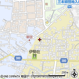 長野県長野市稲里町中氷鉋852-13周辺の地図